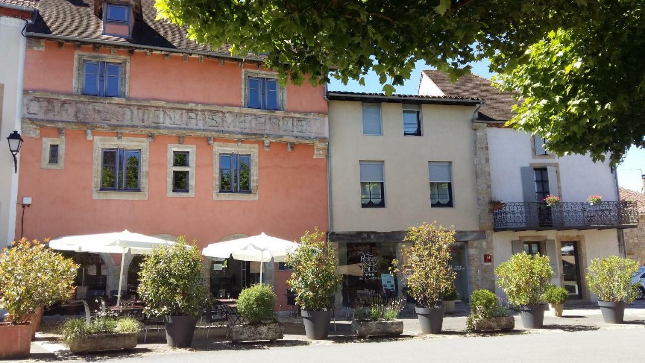 Le Relais De La Tour Hotel Capdenac-Gare Eksteriør billede